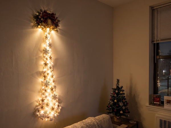 Customer photo of the bells design in a rented apartment